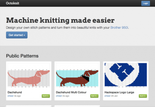 Sarah Spencer Knitting Network Printer