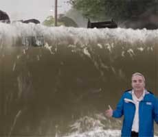 The Weather Channel's Virtual Look At Potential Hurricane Florence Storm Surge Is Frightening 