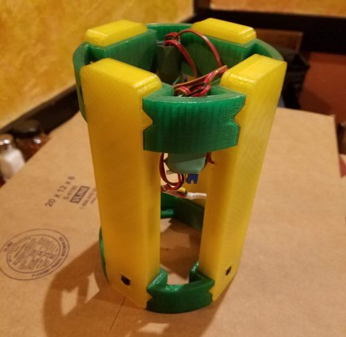 Raspberry Pi Zero rocket holder