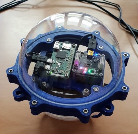 Floating Raspberry Pi case