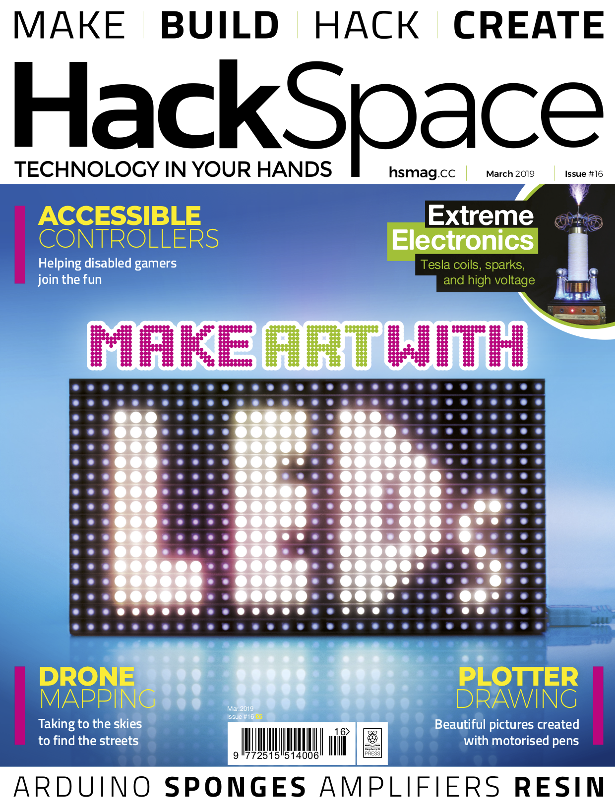 HackSpace magazine 16 Front Cover