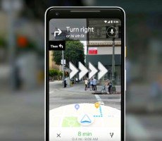 Here’s Google Maps AR Navigation Guiding You With Overlays On Real World Streets
