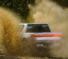 Amazon, GM Reportedly Investing In Rivian’s Badass 750 Horsepower Electric Pickup