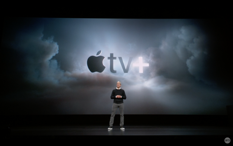 Apple finally enters TV streaming space with new Apple TV+ service