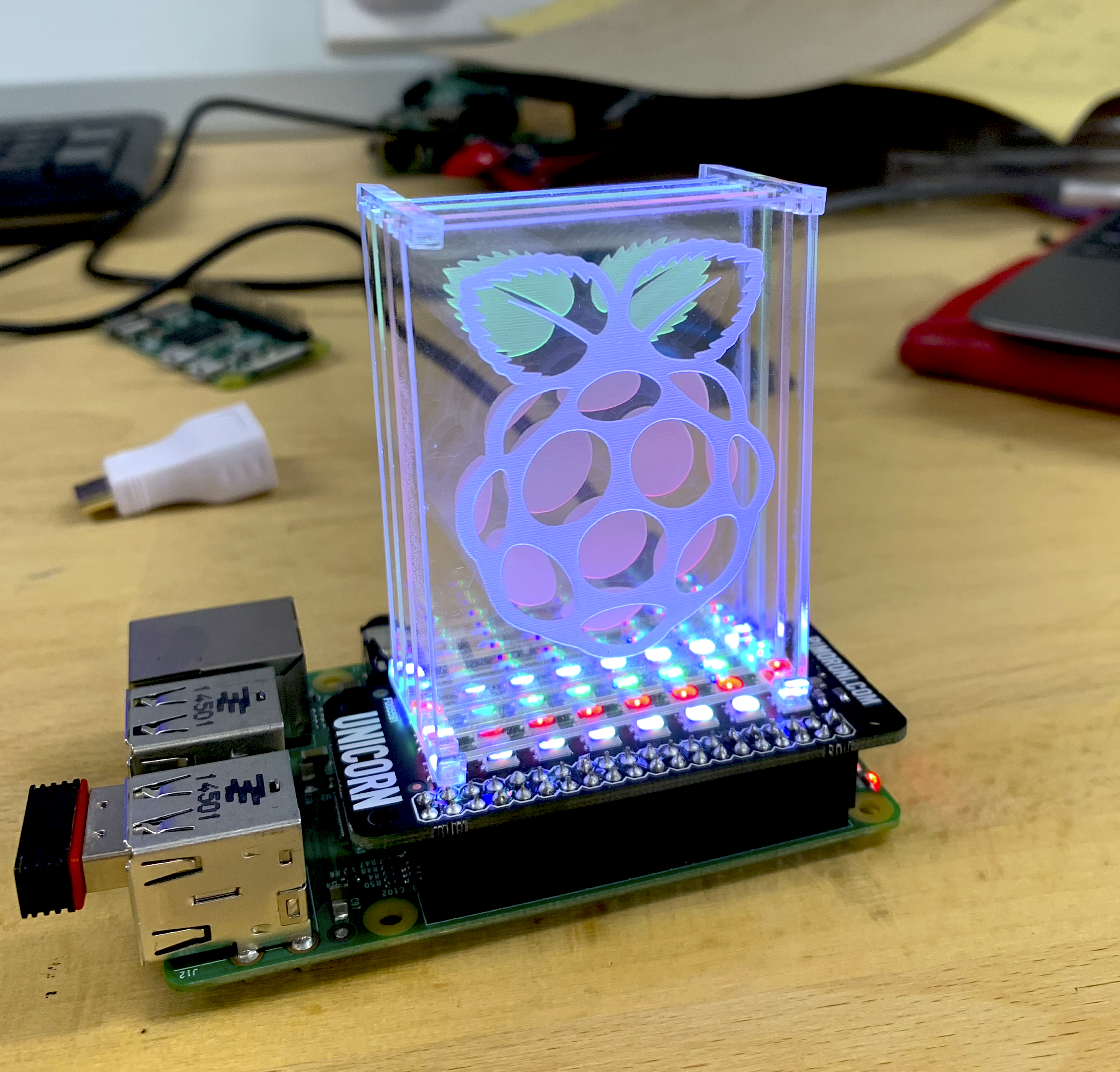 RASPBERRY PI HOLOGRAM