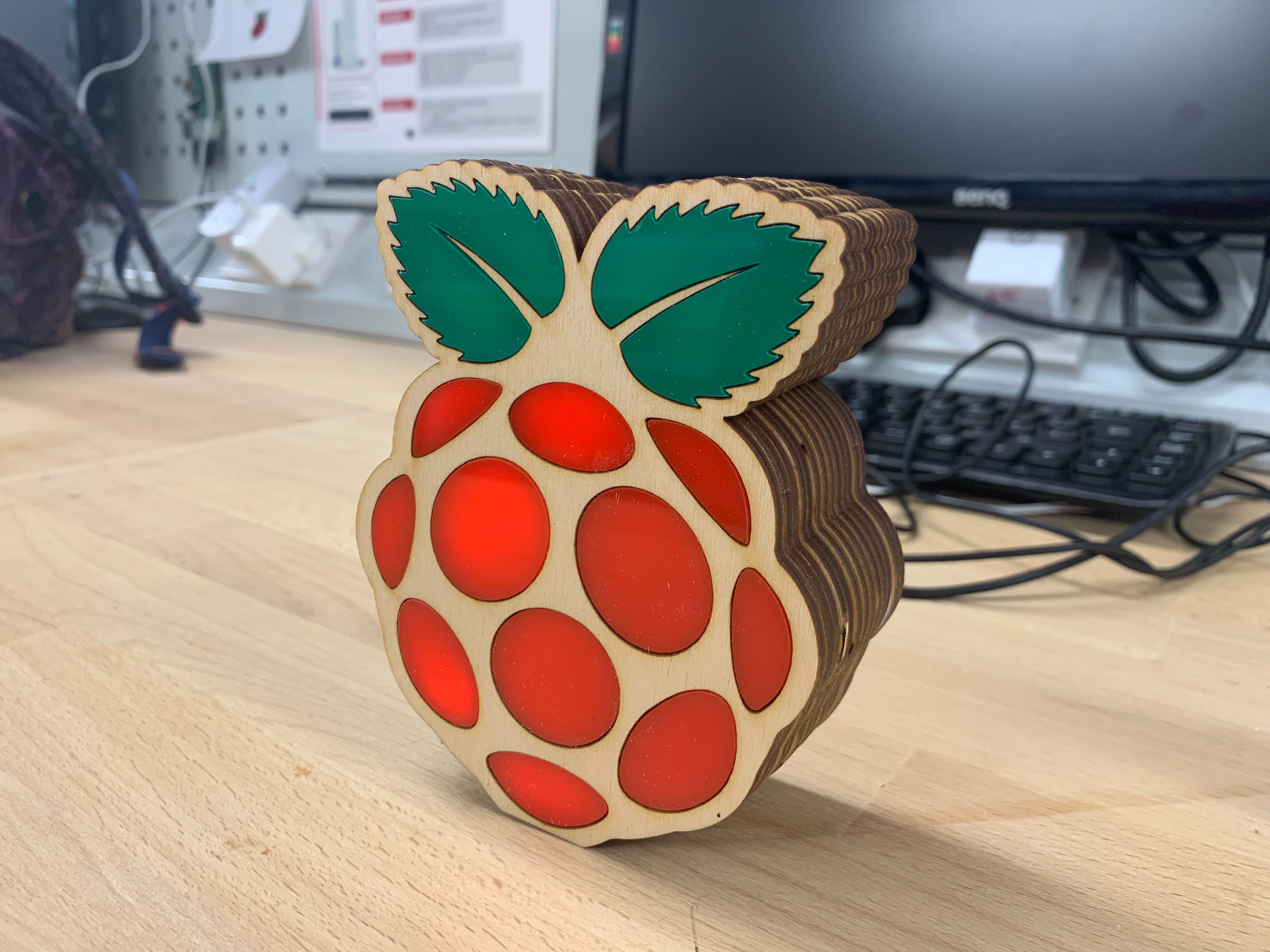 Raspberry Pi laser cut box #MonthOfMaking