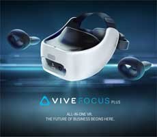 HTC Vive Focus Plus VR Headset Launches April 15 For $799