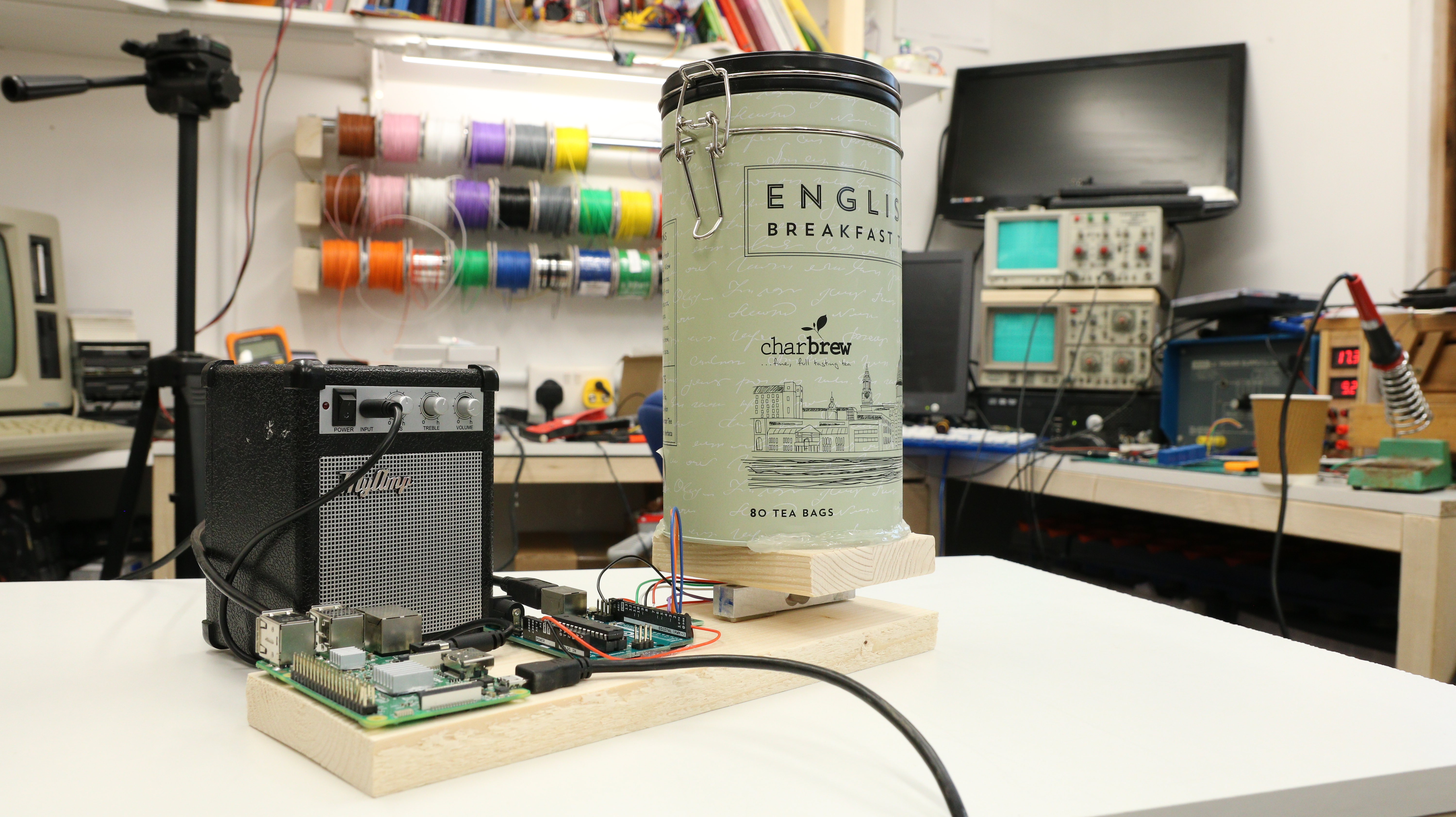 The Intelli-T Raspberry Pi sensor alarm