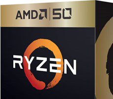 AMD Ryzen 7 2700X Anniversary Edition Pictured With Laser-Etched Celebrity Autograph Signature