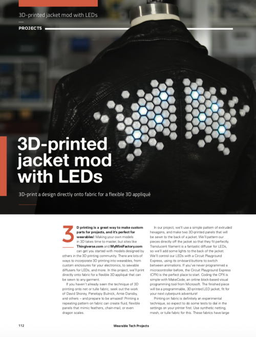 Sophy Wong HackSpace Wearable Tech Projects book