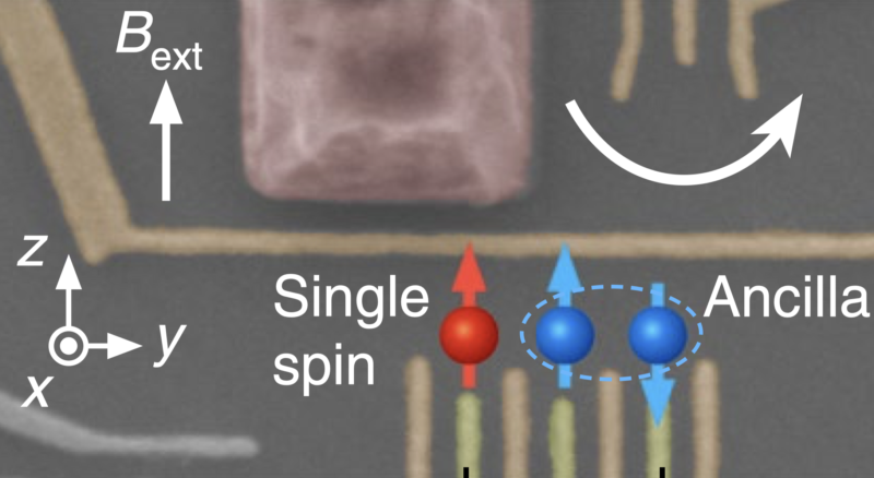 Electron qubit non-destructively read: silicon qubits may be better