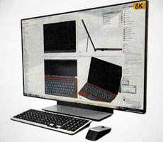 Sharp Dynabook AIO PC Features Stunning 32-inch 8K 120Hz Display