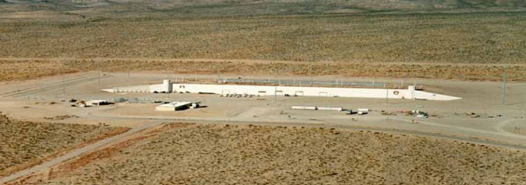 An aerial view of the Device Assembly Facility.