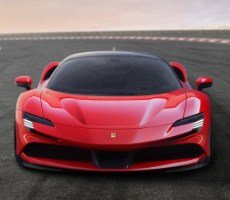 Ferrari SF90 Stradale Hybrid Hypercar Shreds Rubber With Head-Pinning 1000 Horsepower