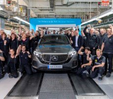Mercedes-Benz Starts EQC 400 Horsepower Crossover EV Production To Battle Tesla Model X