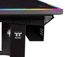 Thermaltake Level 20 RGB BattleStation Gaming Desk Could Elevate Your Game To Baller Status