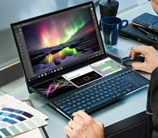 ZenBook Pro Duo Highlights ASUS' Expanded Laptop Range With Dual 4K Displays