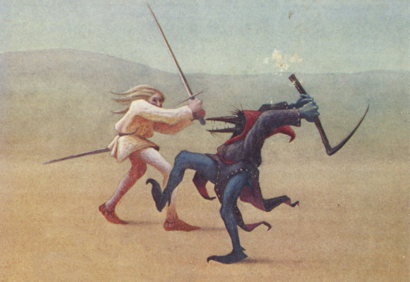 Artist's impression of a post-superbug world.