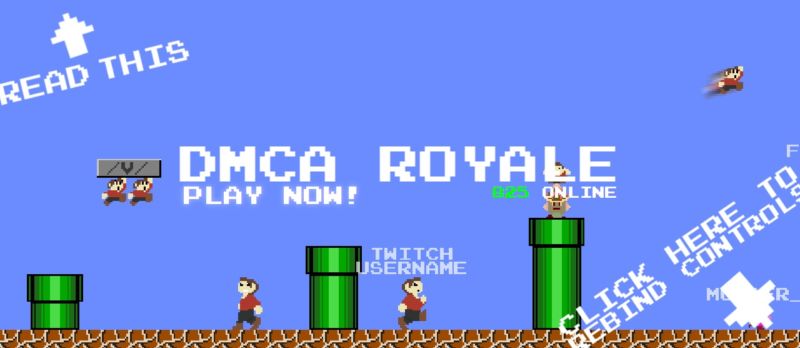 Mario? Who is Mario? My name is Infringio, and I'm a completely original character.