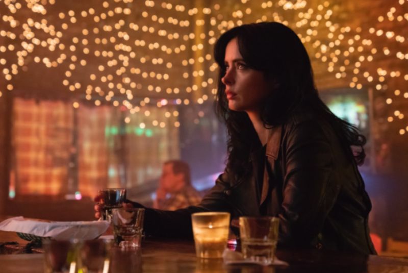 Last Defender standing: Jessica Jones (Krysten Ritter) ponders what it means to be a hero in the final season.