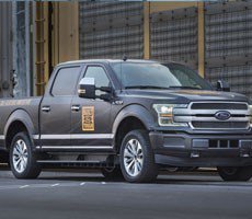 Ford's All-Electric F-150 Pickup Prototype Pulls 1 Million Pound Train In This Crazy Stunt
