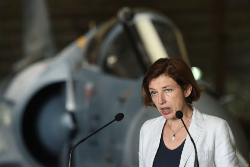 Florence Parly is the French defense minister.