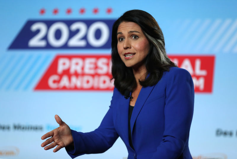 Rep. Tulsi Gabbard (D-Hawaii).