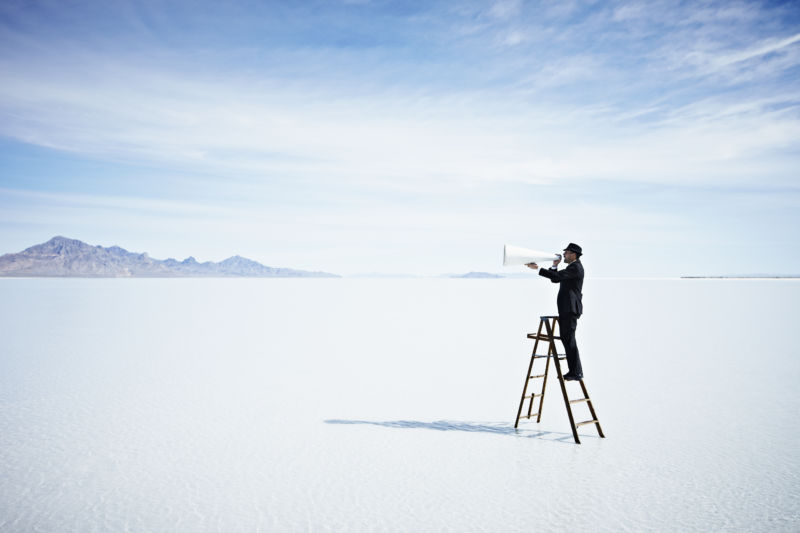 Some voices shout more loudly into the abyss of the Internet than others.