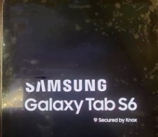 Galaxy Tab S6 Leaks In Photos As Samsung's Latest Assault On The Apple iPad