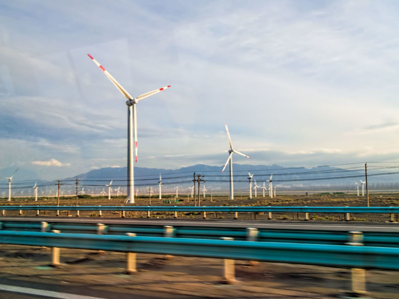 Wind farm.