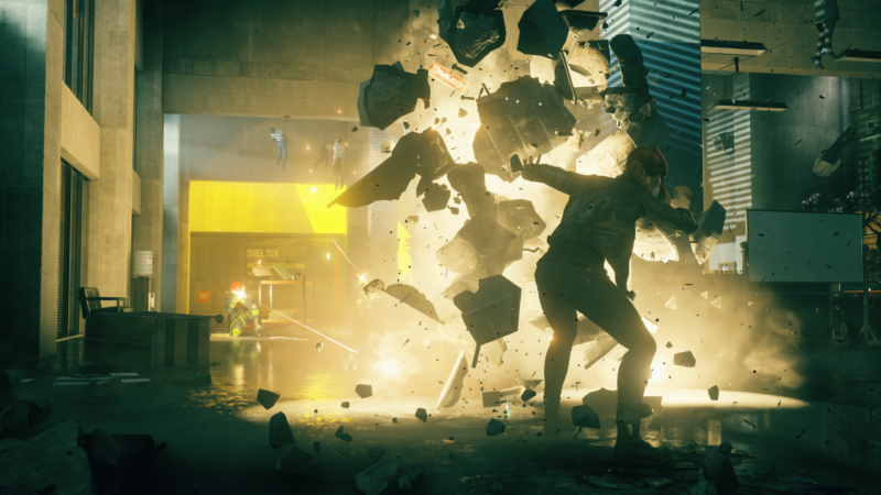 This is what it looks (and feels) like to play the telekinetic insanity of Remedy Entertainment's latest game, <em>Control</em>.