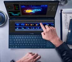 ASUS ZenBook Pro Duo Dual 4K Touch Display Laptop Like Nothing You've Seen Is Available