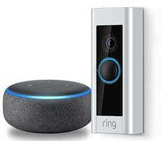 Amazon Deals Huge Ring Video Doorbell Discounts Over 30 Percent Off, Free Echo Dots
