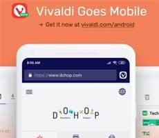 Vivaldi's Customizable Web Browser Lands On Android