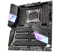 MSI Launches X299 Creator, X299 Pro 10G Enthusiast Motherboards For Intel Core-X CPUs