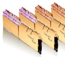 G.Skill Pimps Extreme Low Latency 32GB DDR4-4000 Kit In Blingy Gold