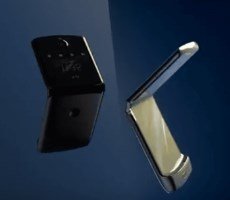 Motorola's Retrotastic Moto RAZR Folding Phone Emerges In These Leaked Images