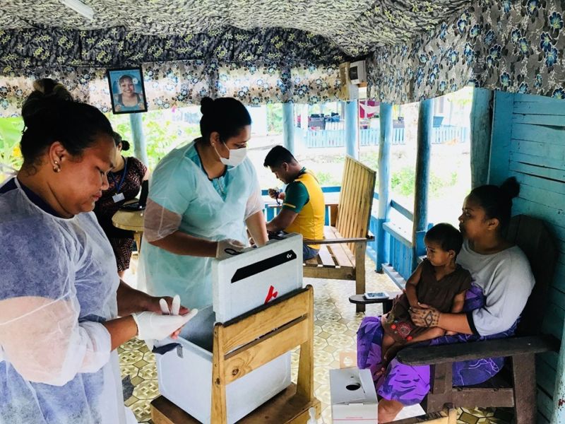 A mass vaccinations campaign is now underway.
