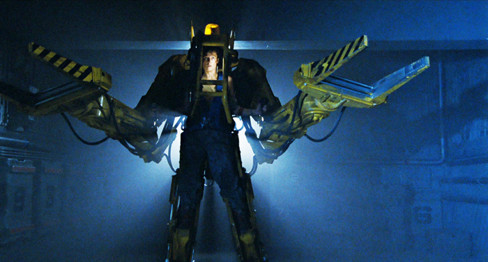 Screenshot from 1986 film Aliens.