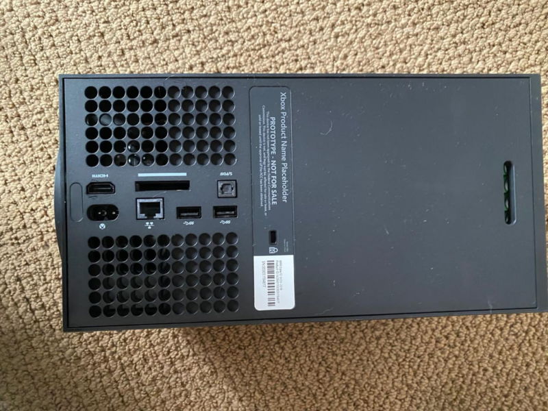 Yup, the Xbox Series X has ports, alright.