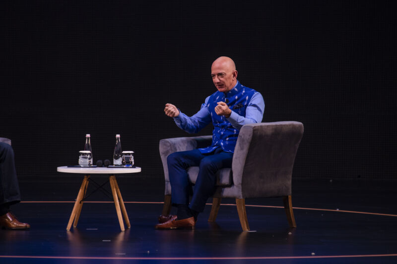 Amazon CEO Jeff Bezos.