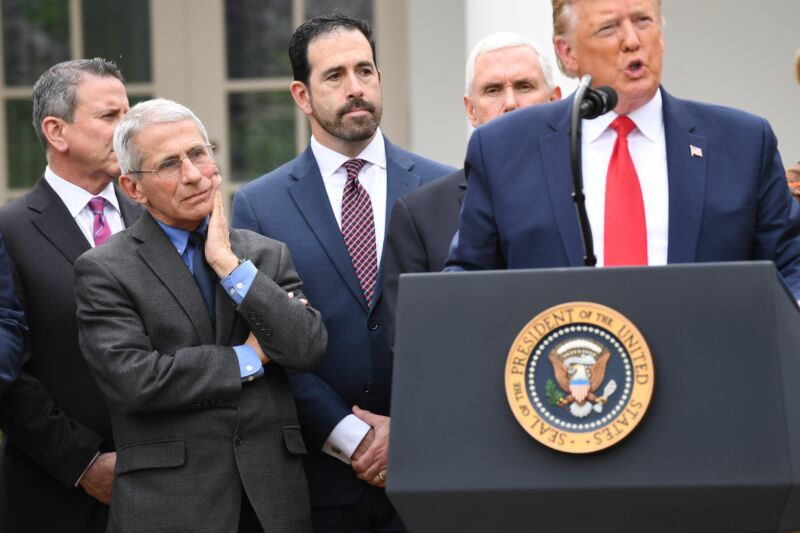 US President Donald Trump declared the novel coronavirus a national emergency on March 13, 2020. 