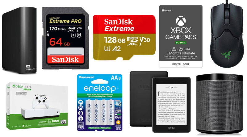 A bunch of microSD cards and hard drives is on sale at Amazon today