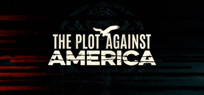 Logo for HBO's adaptation of Philip Roth's The Plot Against America