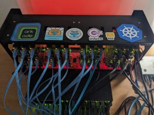 Featured: my 24-node uber cluster, chassis by Bitscope.