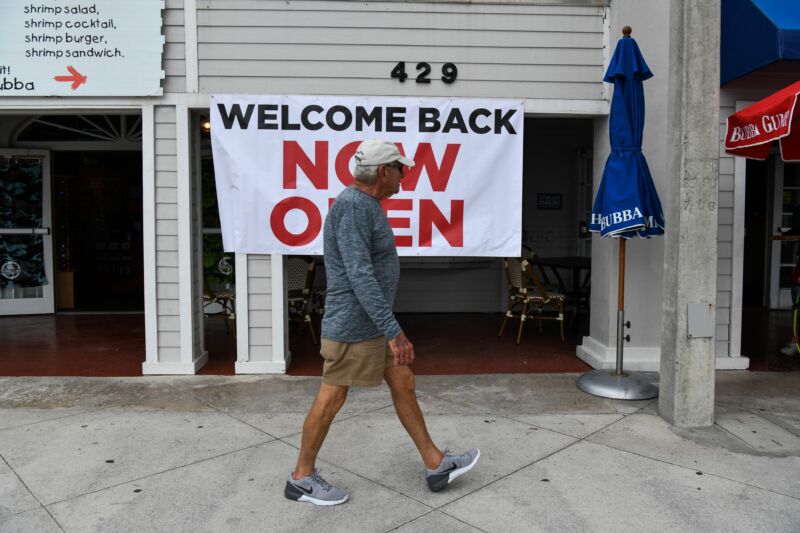 Florida began allowing businesses to reopen this week, but the ousted manager of the data behind that decision warns it may not be solid.