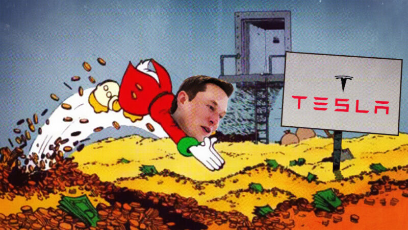 Stock surge makes Tesla the world’s most valuable automaker