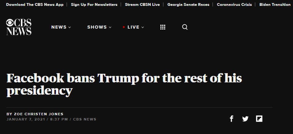 Screenshot from CBS News