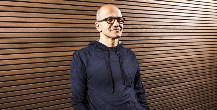 Microsoft CEO Satya Nadella.