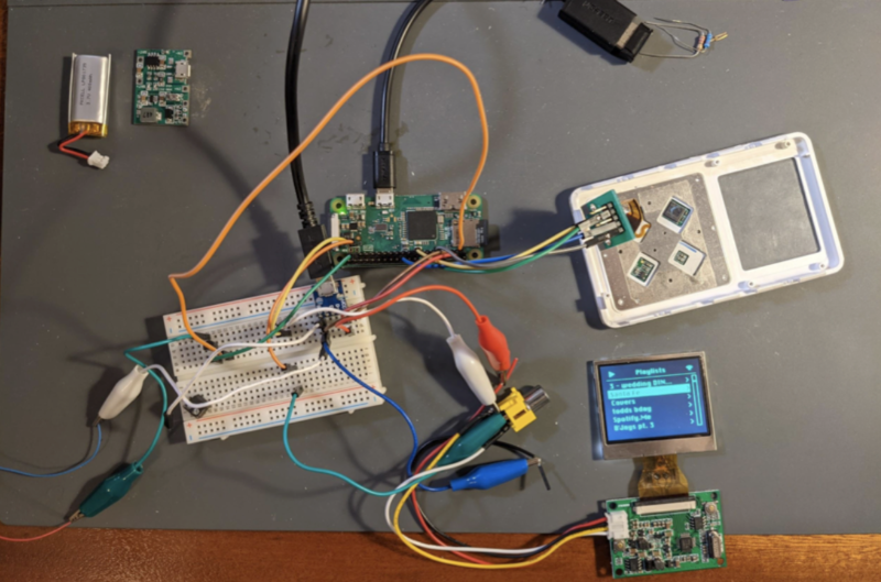 Installing the C-based haptic code on Raspberry Pi Zero, and connecting Raspberry Pi, display, headers, and leads